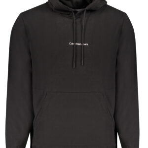 CALVIN KLEIN SCHWARZES HERREN-SWEATSHIRT MIT REISSVERSCHLUSS