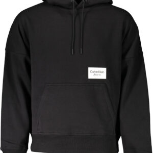 CALVIN KLEIN HERREN SCHWARZES SWEATSHIRT MIT REISSVERSCHLUSS