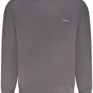 CALVIN KLEIN HERREN SCHWARZES SWEATSHIRT MIT REISSVERSCHLUSS