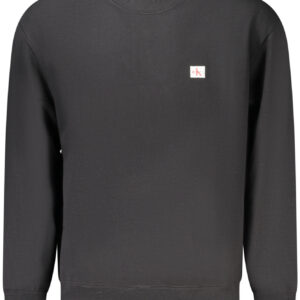 CALVIN KLEIN HERREN SCHWARZES SWEATSHIRT MIT REISSVERSCHLUSS