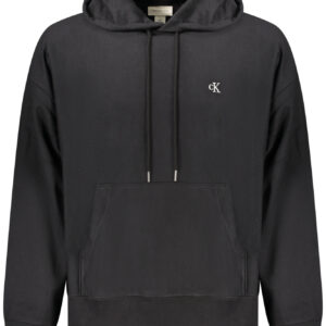 CALVIN KLEIN HERREN-SWEATSHIRT MIT REISSVERSCHLUSS SCHWARZ