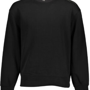 CALVIN KLEIN SWEATSHIRT OHNE REISSVERSCHLUSS SCHWARZ MANN