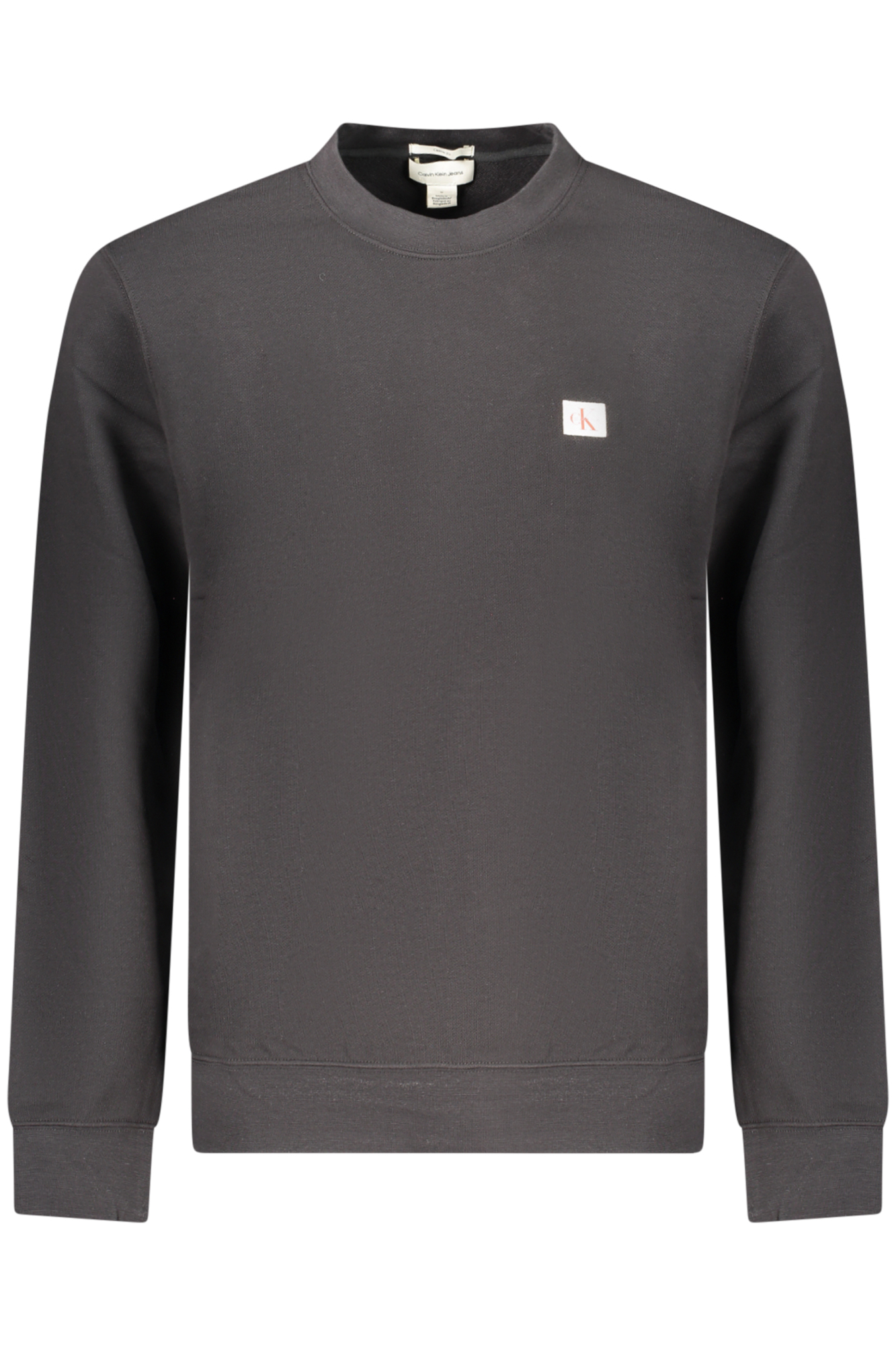 CALVIN KLEIN HERREN SCHWARZES SWEATSHIRT MIT REISSVERSCHLUSS