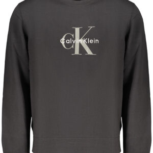 CALVIN KLEIN HERREN SCHWARZES SWEATSHIRT MIT REISSVERSCHLUSS