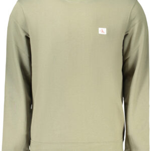 CALVIN KLEIN Herren-Sweatshirt mit Reißverschluss, Grün