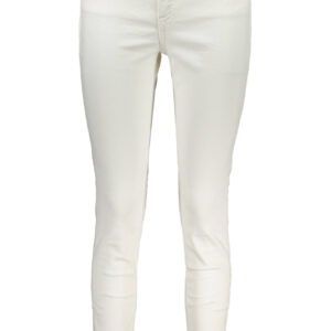 CALVIN KLEIN DAMEN-DENIM-JEANS WEISS