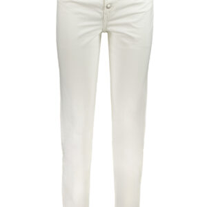 CALVIN KLEIN DAMEN-DENIM-JEANS WEISS