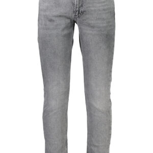CALVIN KLEIN HERREN-JEANS AUS GRAUEM DENIM