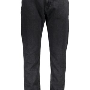 CALVIN KLEIN HERREN-JEANS AUS SCHWARZEM DENIM