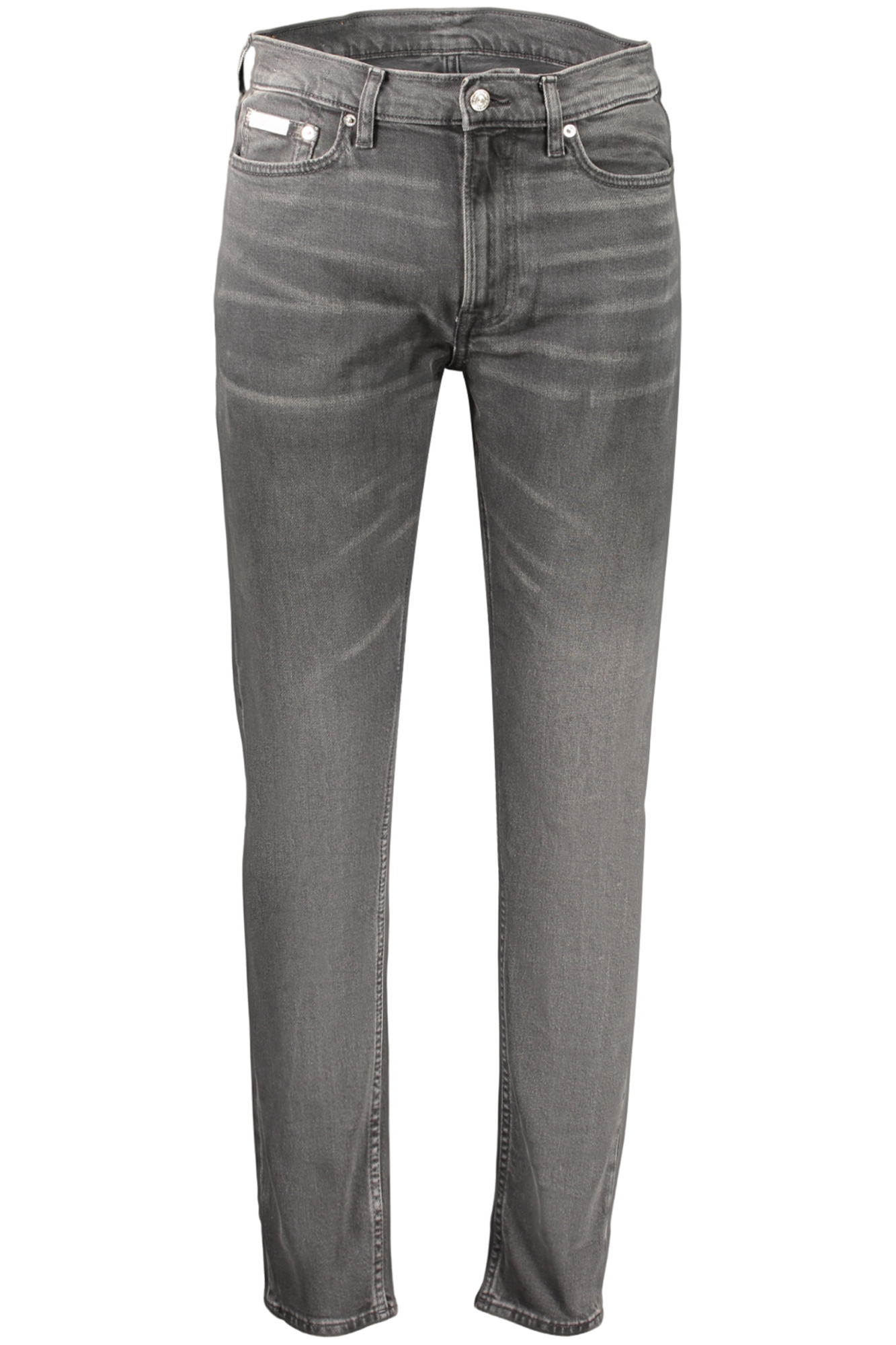CALVIN KLEIN HERREN-JEANS AUS SCHWARZEM DENIM