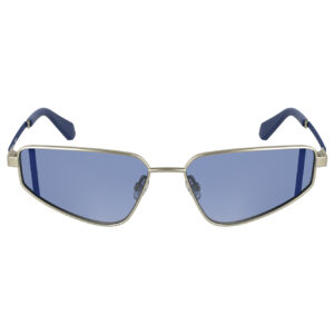 CALVIN KLEIN DAMEN SONNENBRILLE SILBER