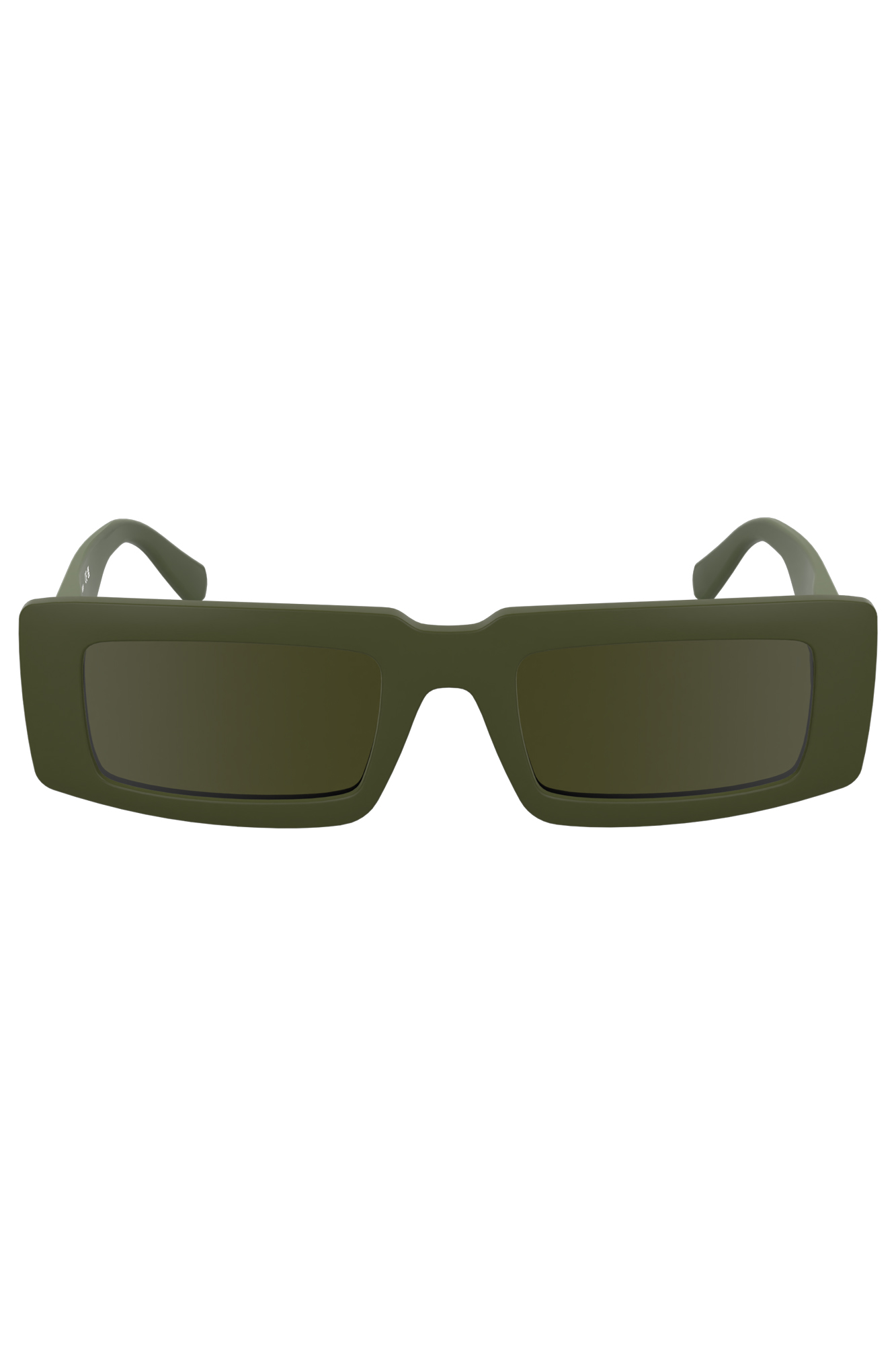 CALVIN KLEIN DAMEN SONNENBRILLE GRÜN