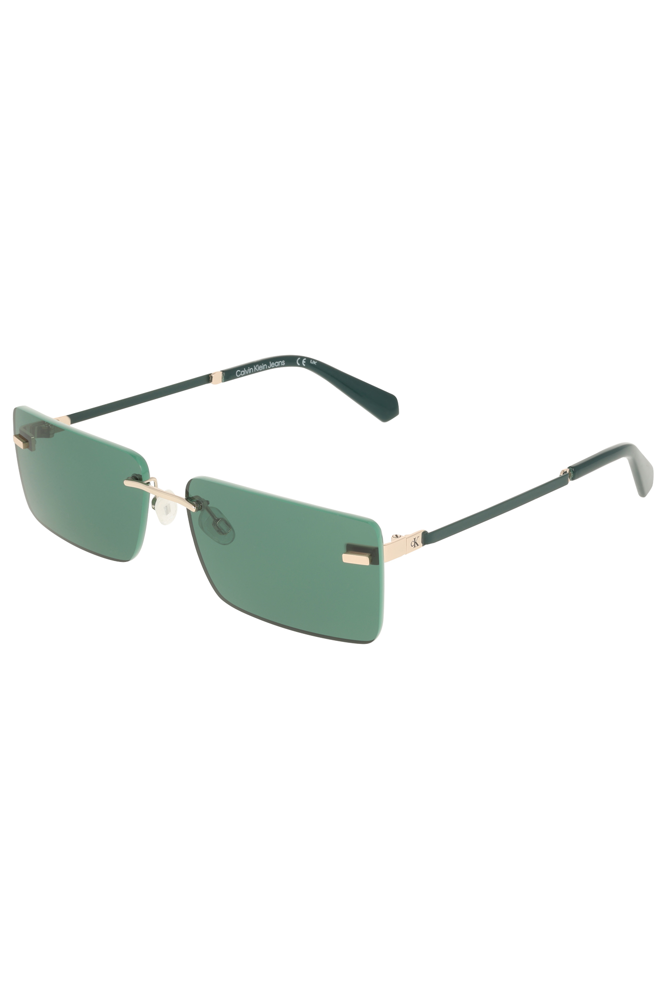 CALVIN KLEIN DAMEN SONNENBRILLE GRÜN – Bild 2