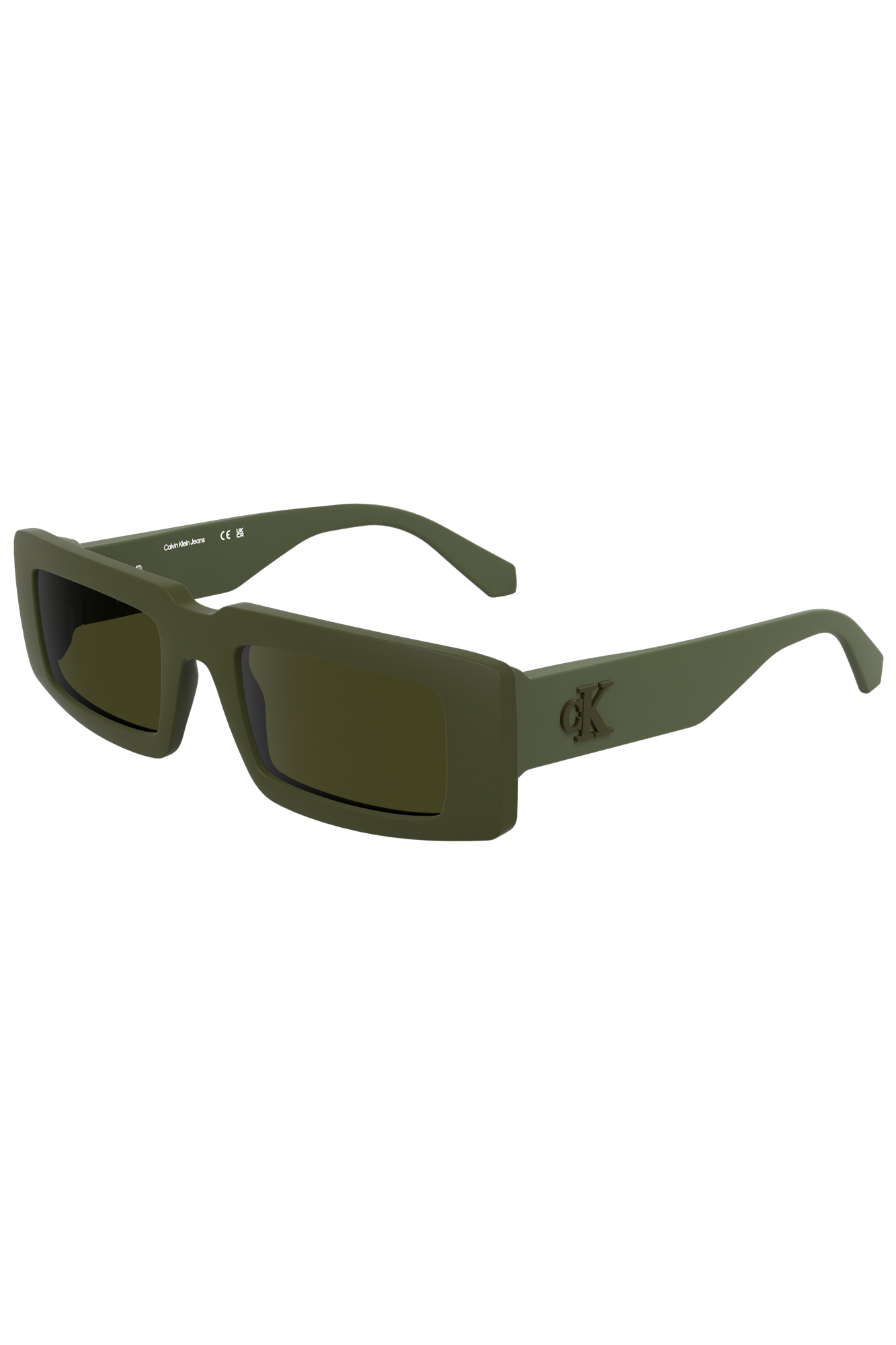 CALVIN KLEIN DAMEN SONNENBRILLE GRÜN – Bild 2