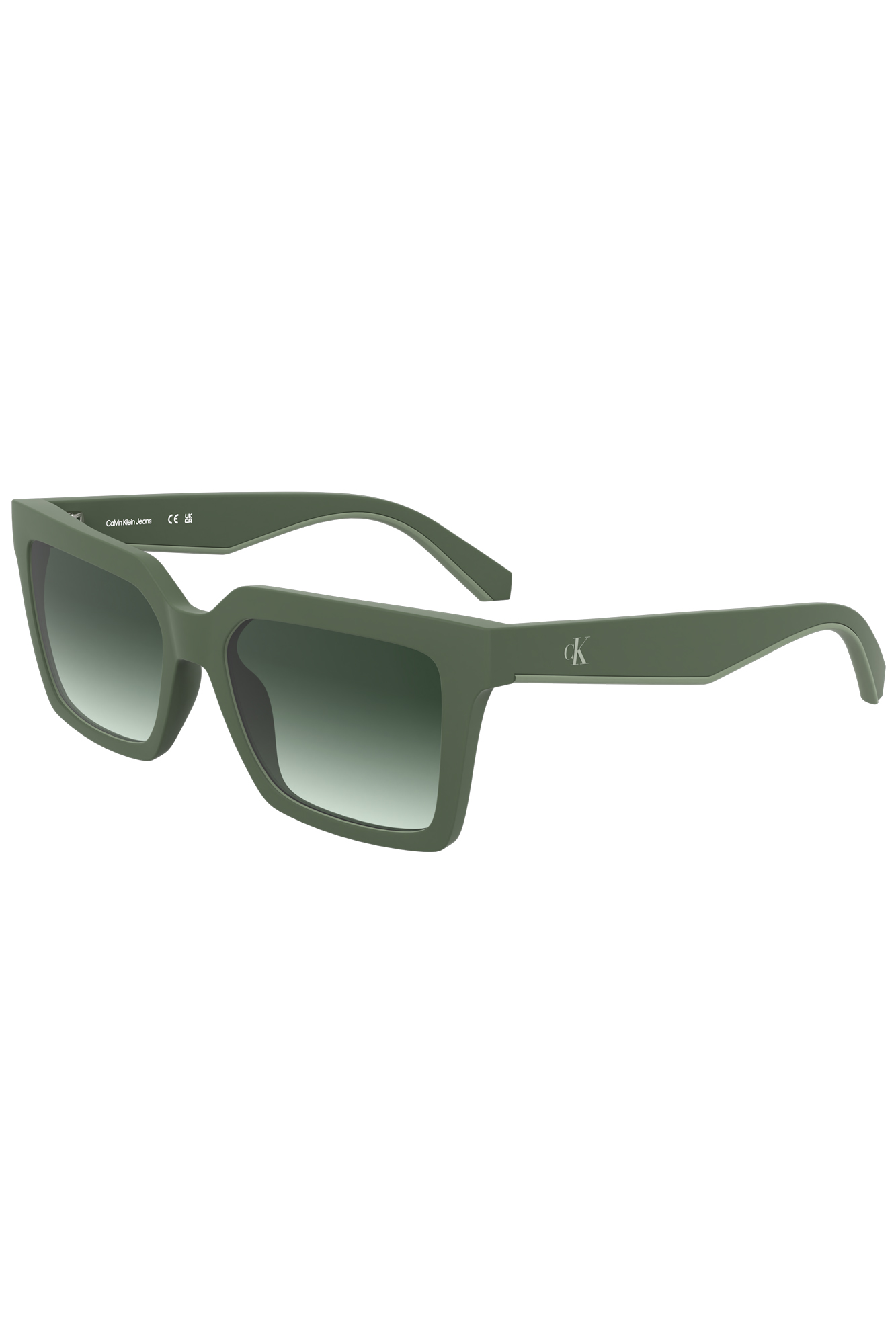CALVIN KLEIN DAMEN SONNENBRILLE GRÜN – Bild 2