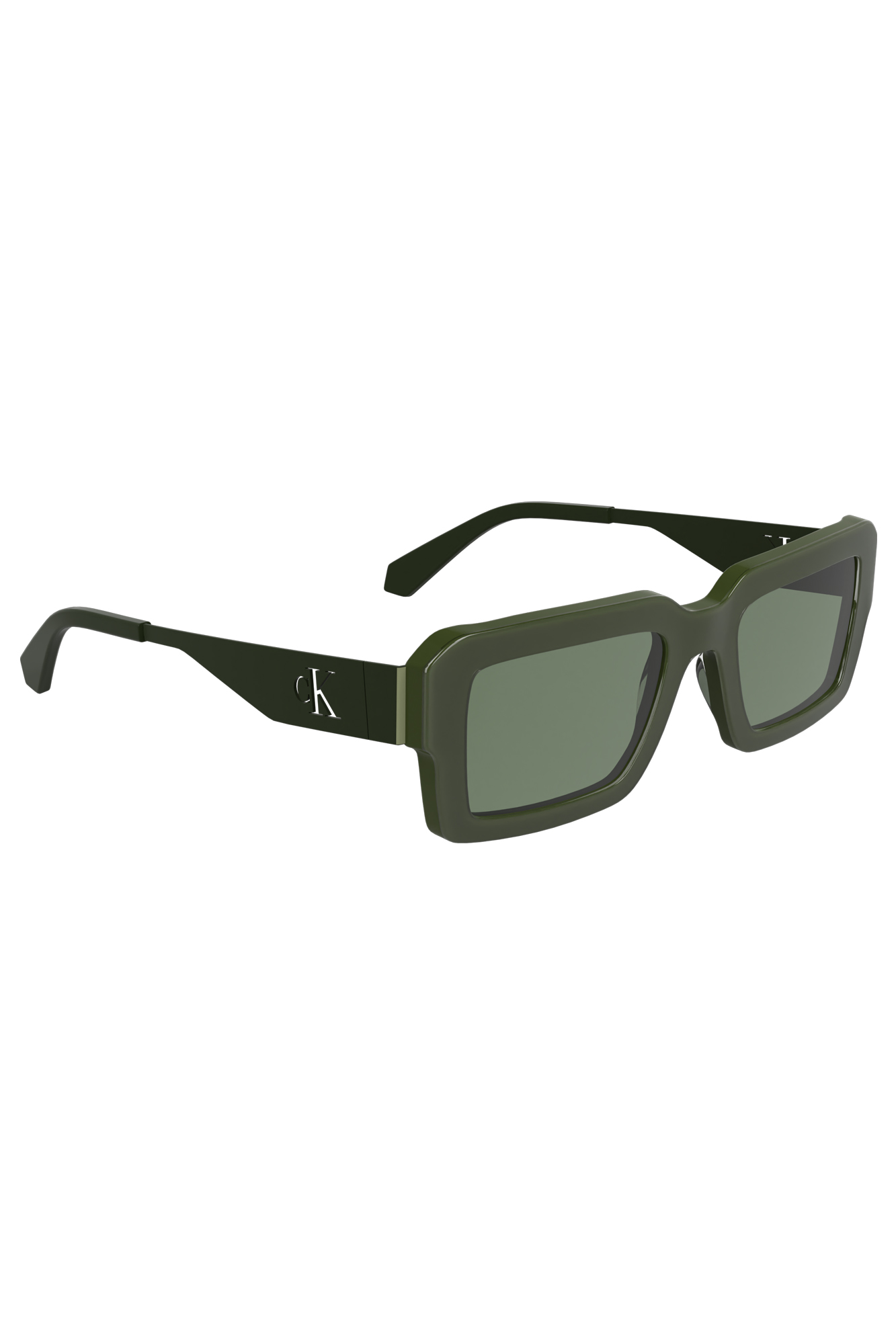 CALVIN KLEIN DAMEN SONNENBRILLE GRÜN – Bild 3