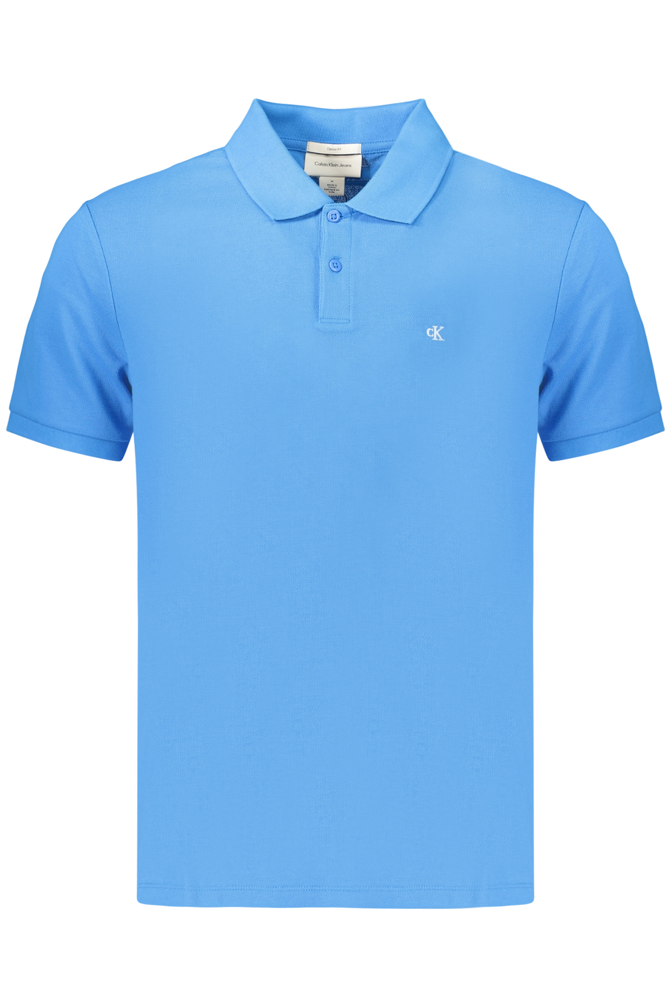 CALVIN KLEIN HERREN-POLOSHIRT MIT KURZEN ÄRMELN, BLAU