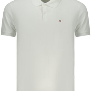 CALVIN KLEIN HERREN KURZARM POLO WEISS