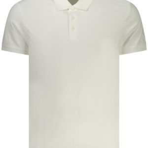 CALVIN KLEIN HERREN-POLOSHIRT MIT KURZEN ÄRMELN, WEISS