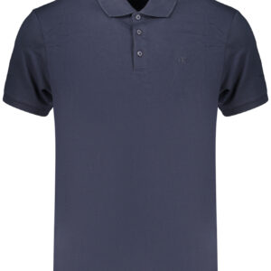 CALVIN KLEIN HERREN-POLOSHIRT MIT KURZEN ÄRMELN, BLAU
