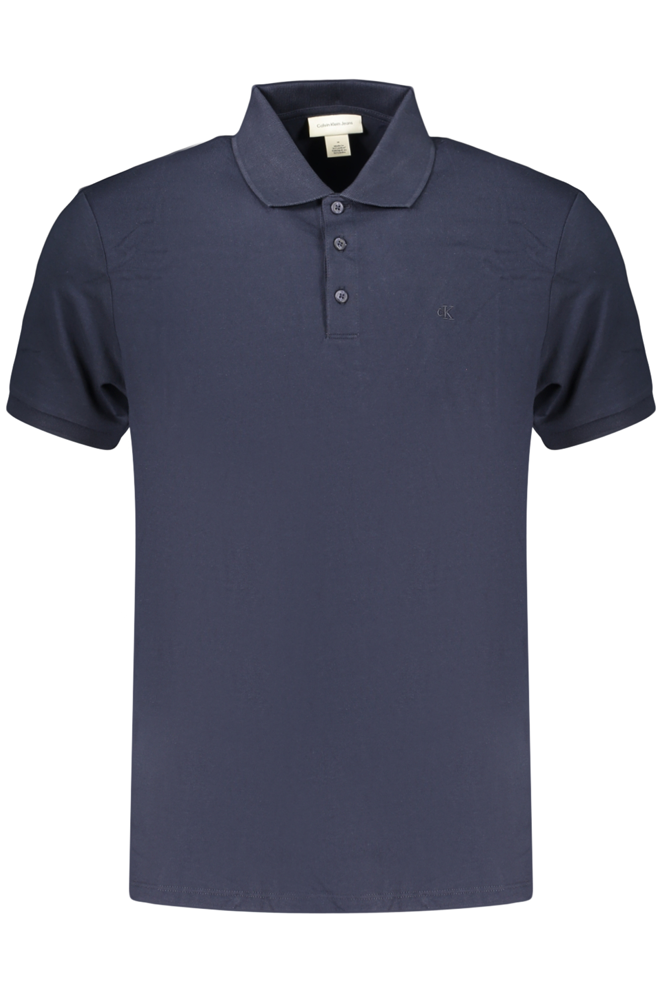 CALVIN KLEIN HERREN-POLOSHIRT MIT KURZEN ÄRMELN, BLAU