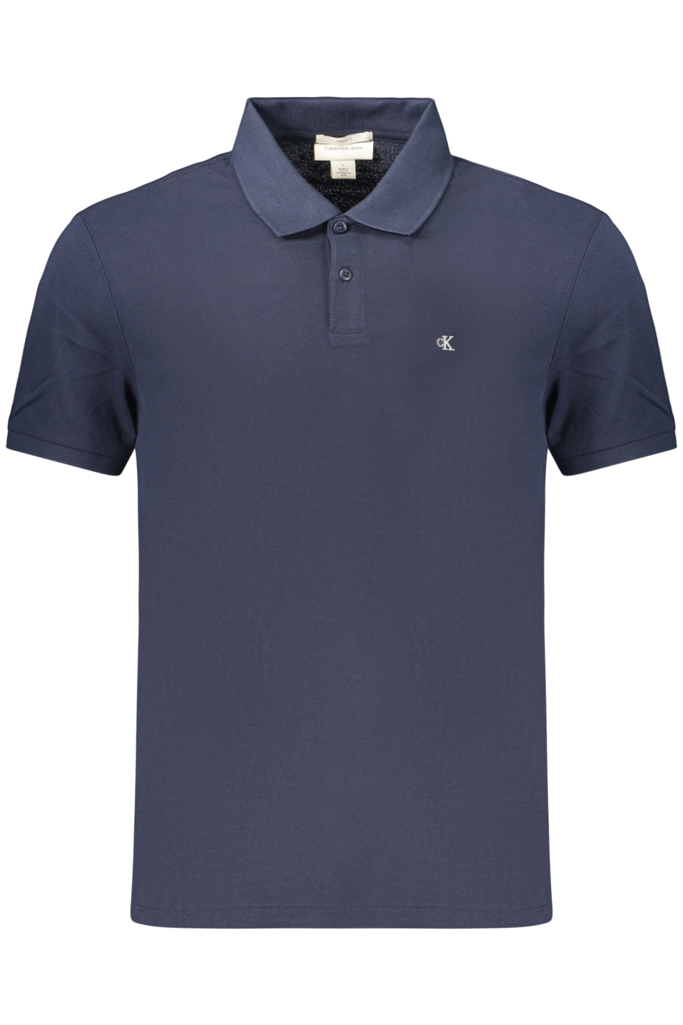 CALVIN KLEIN HERREN-POLOSHIRT MIT KURZEN ÄRMELN, BLAU
