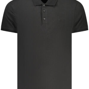 CALVIN KLEIN HERREN-POLOSHIRT MIT KURZEN ÄRMELN, SCHWARZ