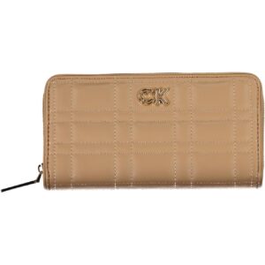 CALVIN KLEIN BEIGE DAMEN GELDBÖRSE