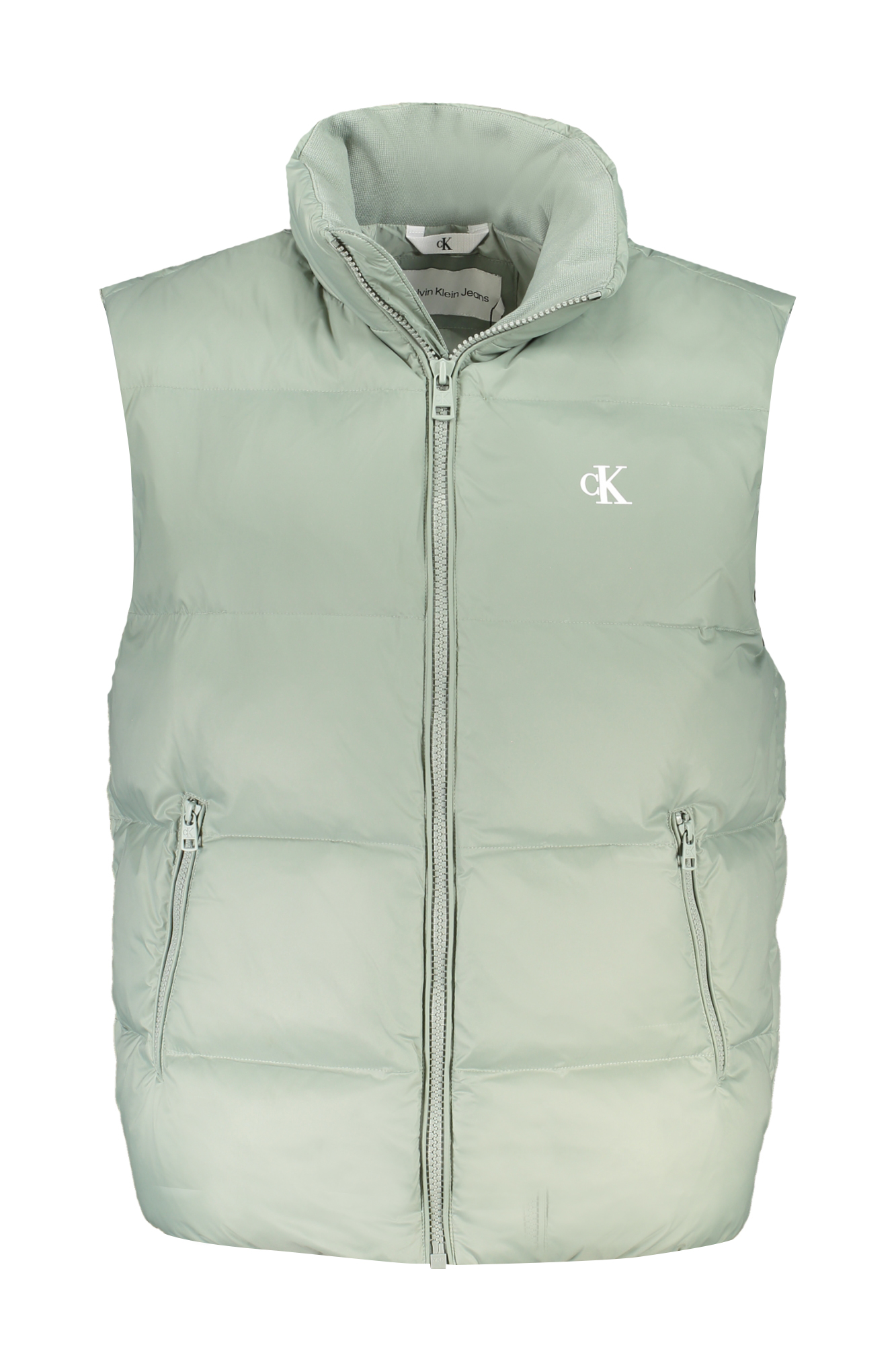 CALVIN KLEIN GRÜNES ÄRMELLOSES HERREN-JACKE
