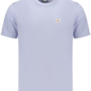 CALVIN KLEIN HERREN-T-SHIRT MIT KURZEN ÄRMELN, BLAU