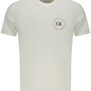CALVIN KLEIN HERREN-T-SHIRT MIT KURZEN ÄRMELN, WEISS