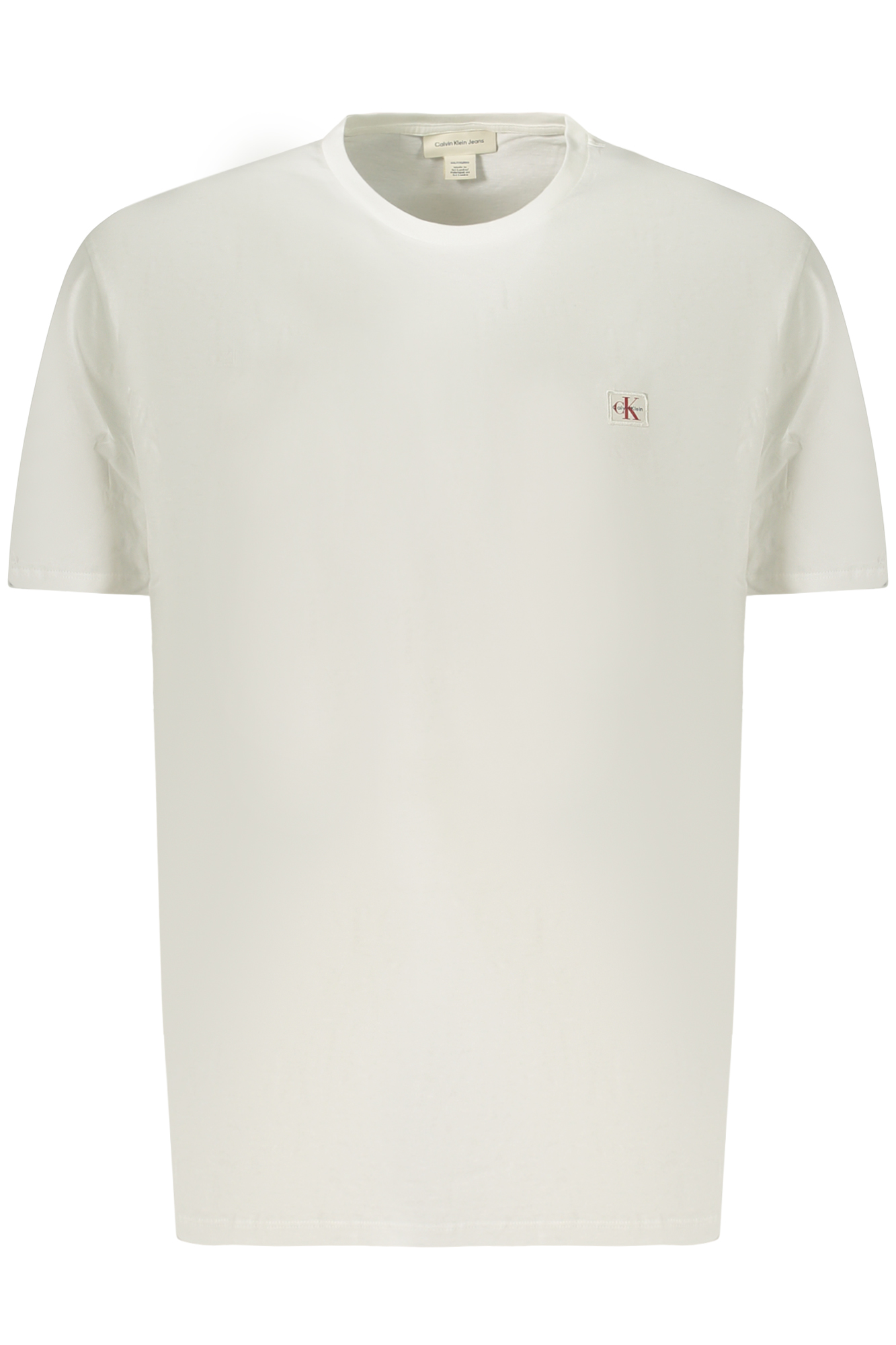 CALVIN KLEIN HERREN-T-SHIRT MIT KURZEN ÄRMELN, WEISS