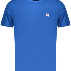 CALVIN KLEIN HERREN-T-SHIRT MIT KURZEN ÄRMELN, BLAU