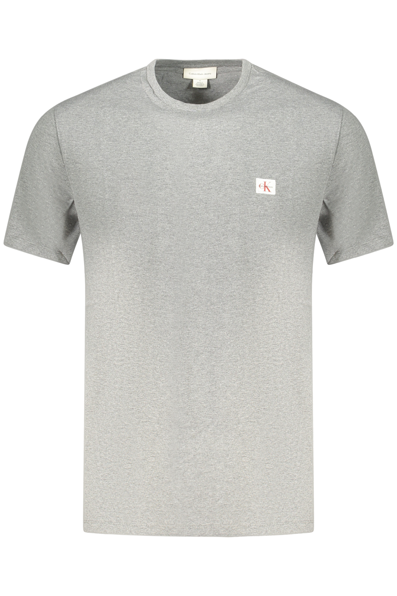 CALVIN KLEIN HERREN-T-SHIRT MIT KURZEN ÄRMELN, GRAU