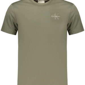 CALVIN KLEIN HERREN KURZARM-T-SHIRT GRÜN