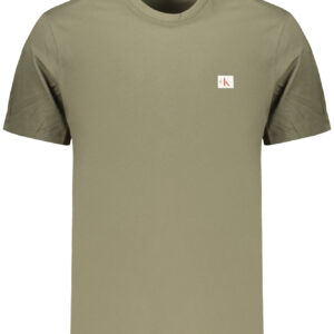 CALVIN KLEIN HERREN KURZARM-T-SHIRT GRÜN