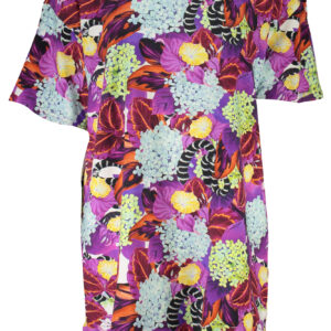 KURZES KLEID FÜR DAMEN DER CAVALLI-KLASSE, LILA
