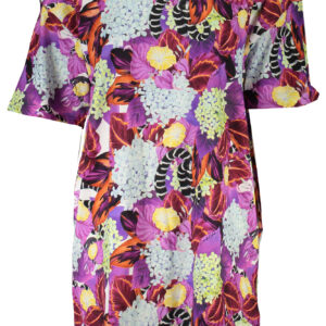 KURZES KLEID FÜR DAMEN DER CAVALLI-KLASSE, LILA