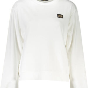 CAVALLI CLASS SWEATSHIRT OHNE REISSVERSCHLUSS DAMEN WEISS