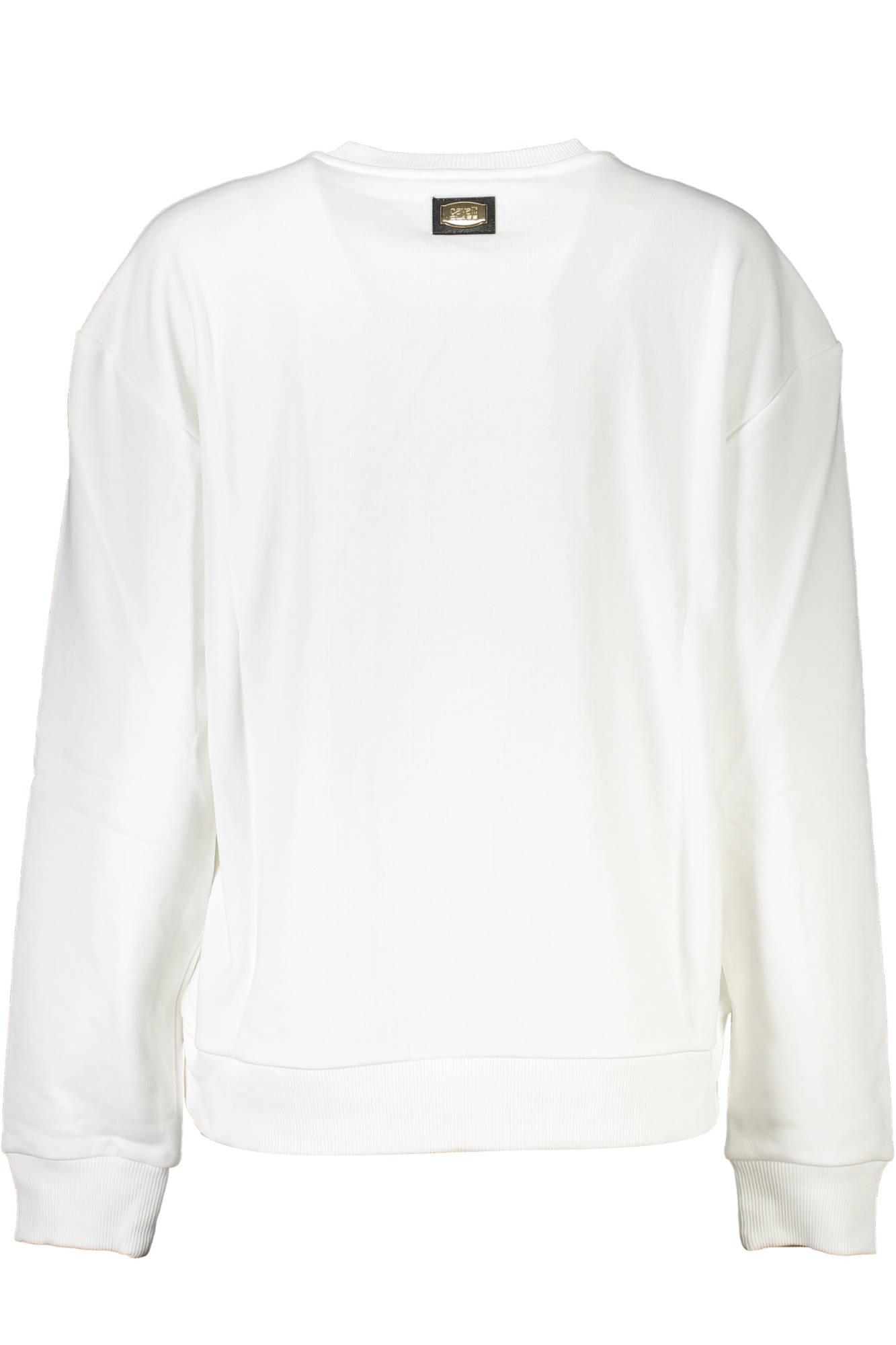 CAVALLI CLASS SWEATSHIRT OHNE REISSVERSCHLUSS DAMEN WEISS – Bild 3