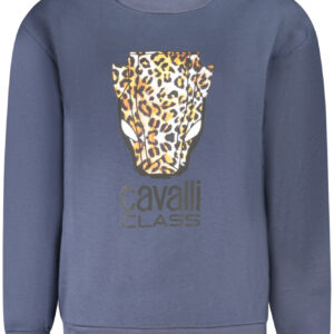 CAVALLI CLASS SWEATSHIRT OHNE REISSVERSCHLUSS DAMEN BLAU