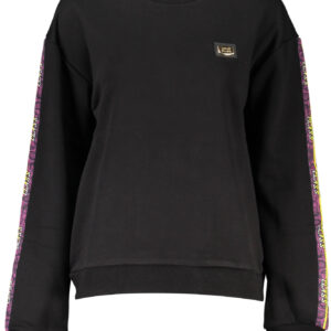 CAVALLI CLASS SWEATSHIRT OHNE REISSVERSCHLUSS DAMEN SCHWARZ