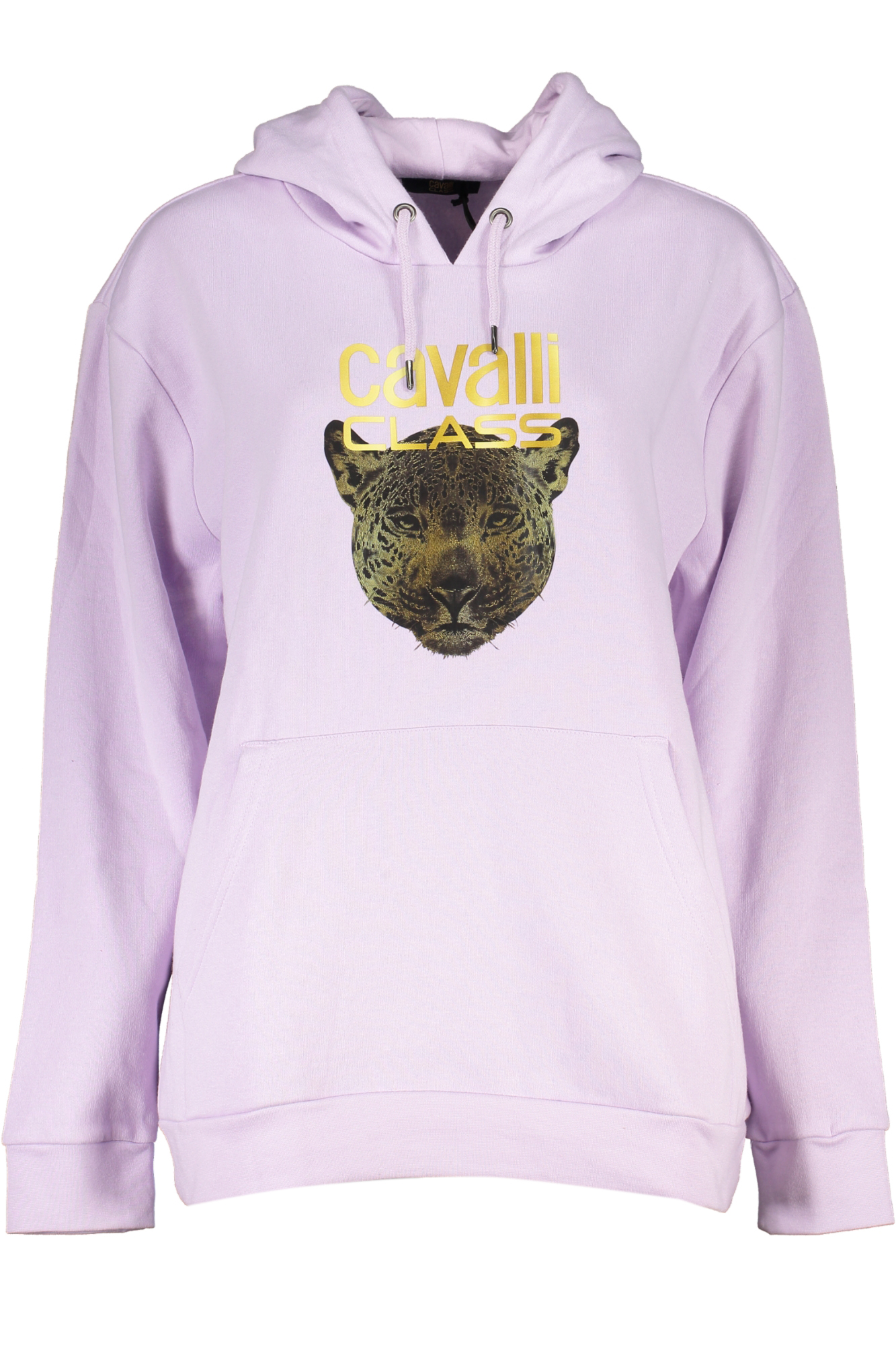 CAVALLI CLASS DAMEN-SWEATSHIRT OHNE REISSVERSCHLUSS LILA