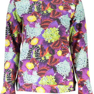 CAVALLI CLASS DAMEN-SWEATSHIRT OHNE REISSVERSCHLUSS LILA