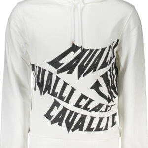 CAVALLI CLASS SWEATSHIRT OHNE REISSVERSCHLUSS MANN WEISS