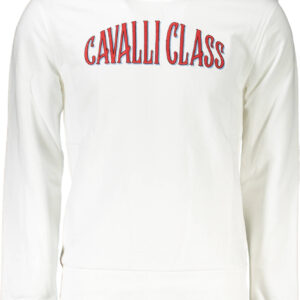 CAVALLI CLASS SWEATSHIRT OHNE REISSVERSCHLUSS MANN WEISS