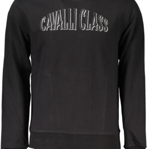 CAVALLI CLASS SWEATSHIRT OHNE REISSVERSCHLUSS SCHWARZ HERREN