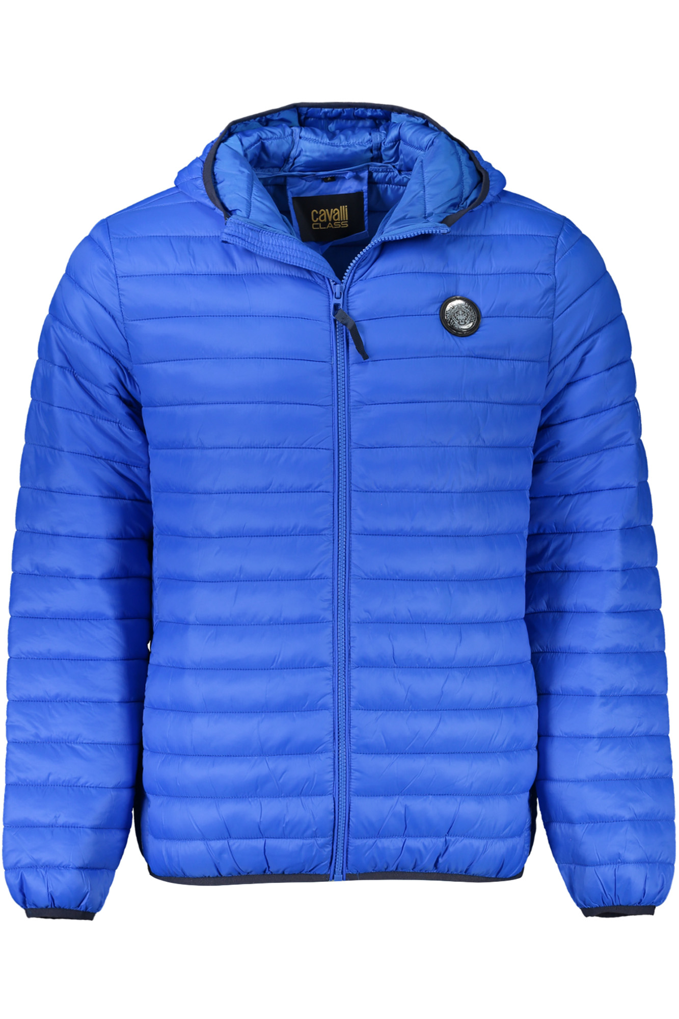 Blaue Herrenjacke der Cavalli-Klasse