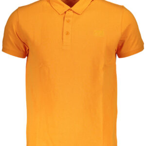 CAVALLI CLASS POLO KURZARM HERREN ORANGE