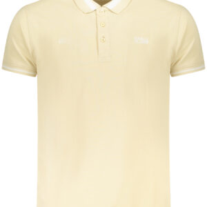 CAVALLI CLASS POLO KURZARM HERREN BEIGE
